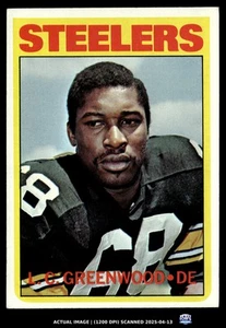 1972 Topps #101 L.C. Greenwood RC NM - Foto 1 di 2