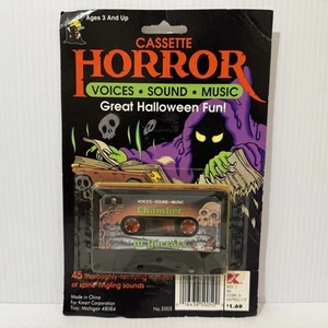NEW HORROR HALLOWEEN Chamber of Horrors Cassette Tape Voices Sound Music RARE - Picture 1 of 2