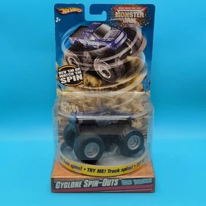 Hot Wheels Monster Jam Cyclone Spin-Outs 2007 Raro Retirado "Blue Thunder" - Imagen 1 de 7