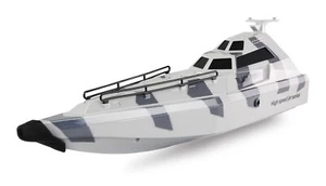 BLACK TURBO MILITÄRBOOT MIT JETANTRIEB 420MM RTR 28 Km/h Amewi 26111 - Bild 1 von 7