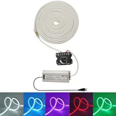 5m DC12V Dimmable LED Light Strip Neon Rope Light for Valentine Home Party Decor - Image 1 of 4