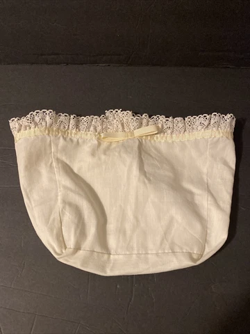 Longaberger Medium Key Basket Liner - Muslin Cover