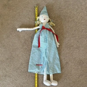 Pottery Barn Kids PBK Blue Princess Stoffgarn Puppe/Fee/Plüsch/Designerpuppe 31 Zoll - Bild 1 von 7