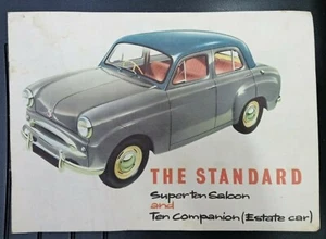 Brochure Advertising Illustrated The Standard Companion Car UK '60 Decade - Picture 1 of 3