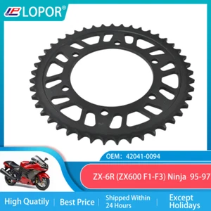 LOPOR 525-40T Motorcycle Rear Sprocket For Kawasaki ZX-6R  95-97 - Picture 1 of 4