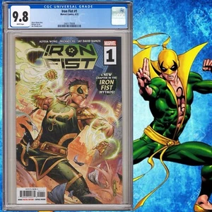 CGC 9.8 Iron Fist #1 1. Auftritt Lin Lie 2022 White Pages - Bild 1 von 2