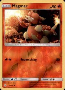Pokemon Magmar 10/68 Reverse Holo Hidden Fates Rare Near Mint - Picture 1 of 2