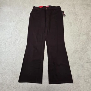 Jeans Women's Ultra Fit Double Button Slimming Boot Cut Sz 12 Bill Bass NEW - Picture 1 of 10