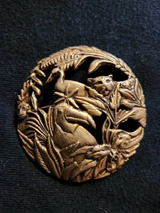 Vintage Tona Safari Brooch - Picture 1 of 2