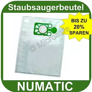 10-30 Microvlies Staubsaugerbeutel Numatic Henry HVC 200 Staubbeutel SPARPACK - Bild 1 von 4