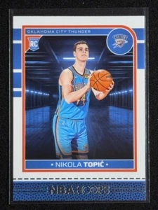 2024-24 Panini NBA Hoops - Rookies #242 Nikola Topic (RC) OKC THUNDER - Picture 1 of 4
