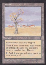Karoo Visions Land Magic the Gathering MTG x1
