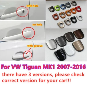 For VW Tiguan MK1 2007-2016 Door Handle Cover Key Hole Cover Outer Handle Cover - Picture 1 of 9