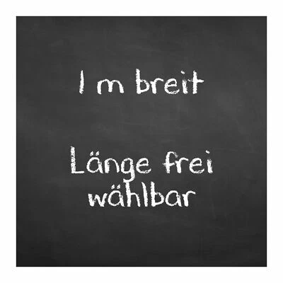 0,5 - 5 m selbstklebende Tafelfolie/ Kreidefolie inkl. 3 Stück Kreide 1m Breit - Bild 1 von 4