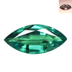 0.20Ct Supreme Marquise 6.3X3.5 MM Blue Green TO Red Russian Natural Alexandrite - Picture 1 of 5