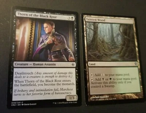 Golgari Lot, LP-MP, Dorn der schwarzen Rose Monarch Tainted Wood Green Commander - Bild 1 von 1