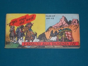 COLLANA ALBI 2000 N.8 serie 1/13 Ed. Fumetti Milano originale 1958 - Imagen 1 de 2