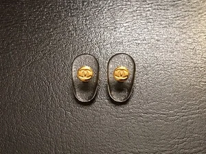 1x Replacement Nose Pads for Chanel Sunglasses Eyeglass Snap-On/Push-in Type GD - Picture 1 of 5