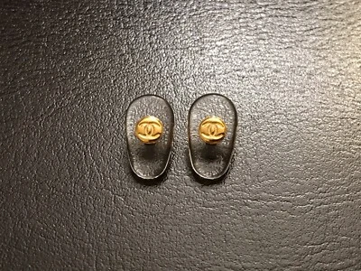 1x Replacement Nose Pads for Chanel Sunglasses Eyeglass Snap-On/Push-in Type GD - image 1 of 4