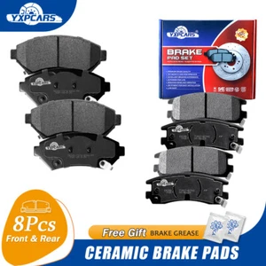 Front & Rear Ceramic Brake Pads for Buick Century Cadillac Chevrolet Pontiac - Picture 1 of 6