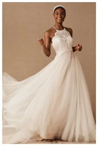 Wtoo by Watters Claremore Gown, BHLDN - Picture 1 of 12