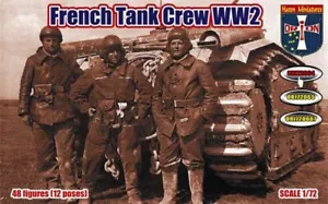 Orion MINIATURES 1/72 - 72064 World War II French Tank Crew - limited box - Imagen 1 de 2