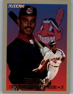 1994 Fleer Team Leaders Cleveland Indians Baseball Card #5 Carlos Baerga