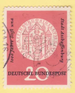 ++ Bundesrepublik MiNr 255 gest. , ABART I , KATALOGWERT = 50 EUR , TADELLOS ++ - Bild 1 von 2
