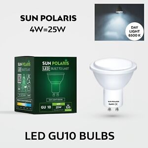 GU10 LED Light Bulbs Non Dimmable Daylight Cool Warm White Spotlight 3W 4W 5W