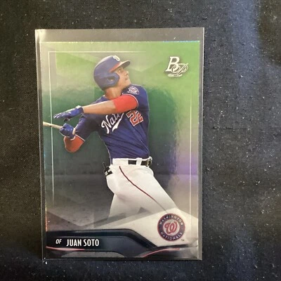 2021 Bowman Platinum #73 Juan Soto                                 40 - Image 1 of 2