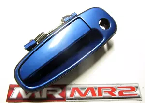 Manija lateral de puerta exterior para pasajeros Toyota MR2 MK2 azul caribeño 8B6 - izquierda - Imagen 1 de 2