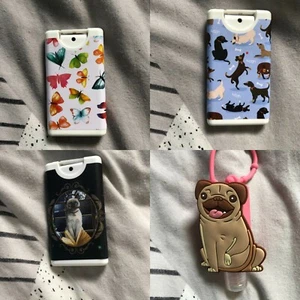Animal designs Hand Sanitiser Anti-Bacterial Refillable Spray Travel Pocket Wash - Picture 1 of 17