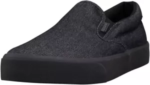Lugz Clipper Herren Slipper Halbschuh Schwarz Denim US Größe 10 - Bild 1 von 4