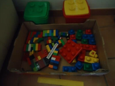 Lote LEGO DUPLO 2 Cajas Súper Age 1er Ladrillos Lote KG - Imagen 1 de 4