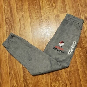 Georgia Bulldogs Sweatpants Adult Small Gray UGA Football Pro-Ad Sports New - Picture 1 of 8
