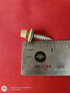 Tornillo de silla de montar/sierra bronceado de metal bronceado de 10x1", madera - Imagen 1 de 5
