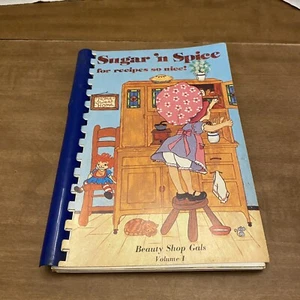 Beauty Shop Gals 1 Local Cookbook VTG Comb - Imagen 1 de 7