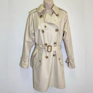 VINTAGE Lauren Ralph Lauren - Trench Coat - size SP 🧥(runs big) - Picture 1 of 9