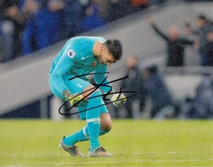 Football - Paulo Gazzaniga -Hand Signed 8x10 Photograph-Tottenham Hotspur- COA - Picture 1 of 1