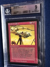 MTG BETA U R Orcish Artillery 9.5,9,9 BGS 9 MINT Original1993 Release
