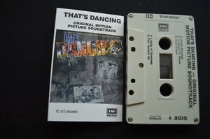 THAT'S DANCING RARE SOUNDTRACK CASSETTE TAPE! FRED ASTAIRE GENE KELLY BEE GEES - Picture 1 of 2