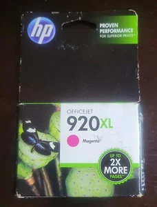 Genuine HP 920XL Magenta High Yield Ink Cartridge, CD973AN#140 - Picture 1 of 7