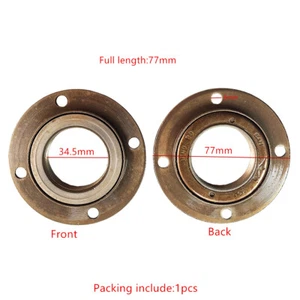Rueda trasera libre scooter 77 mm sin dientes 4 orificios volante para bicicleta triciclo bicicleta - Imagen 1 de 8