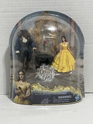 NEW Disney Beauty And The Beast Hasbro Enchanted Rose Scene Figure Set Gift Toys - Image 1 of 3