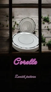 Corelle by Corning - Zenith Pattern - 10.25" Dinner Plates | Set of 8 - Bild 1 von 13