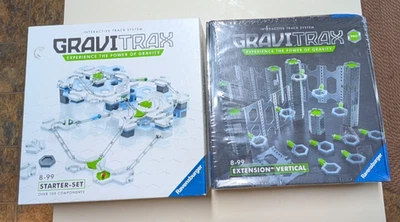 GraviTrax Interactive Track System Starter Set USED & Extension Vertical (NEW) - Image 1 of 4