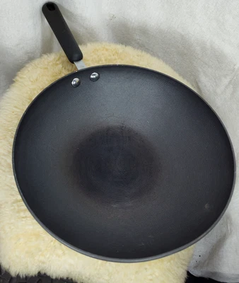 CIRCULON HARD-ANODIZED SKILLET FRYING PAN 11" WOK NONSTICK SURFACE - GOOD COND - Image 1 of 4