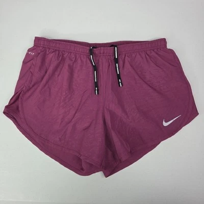 Pantalones Cortos Nike Dri‐FIT Tempo Para Mujer M AJ4713‐695 Ciruela – Ligeros para Correr Foto 1 de 4