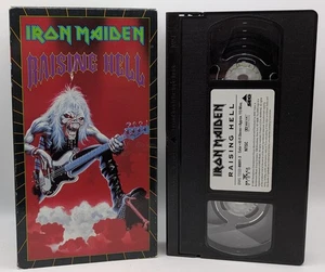 Iron Maiden Raising Hell Live Concert VHS Video Cassette - Picture 1 of 2