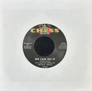 JACKIE ROSS WE CAN DO IT/HONEY DEAR 7'' SINGLE 1940 CHESS RECORDS 1965 US PRESS - Picture 1 of 4